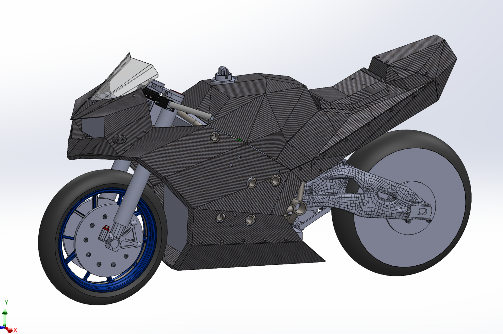Fairing CAD model