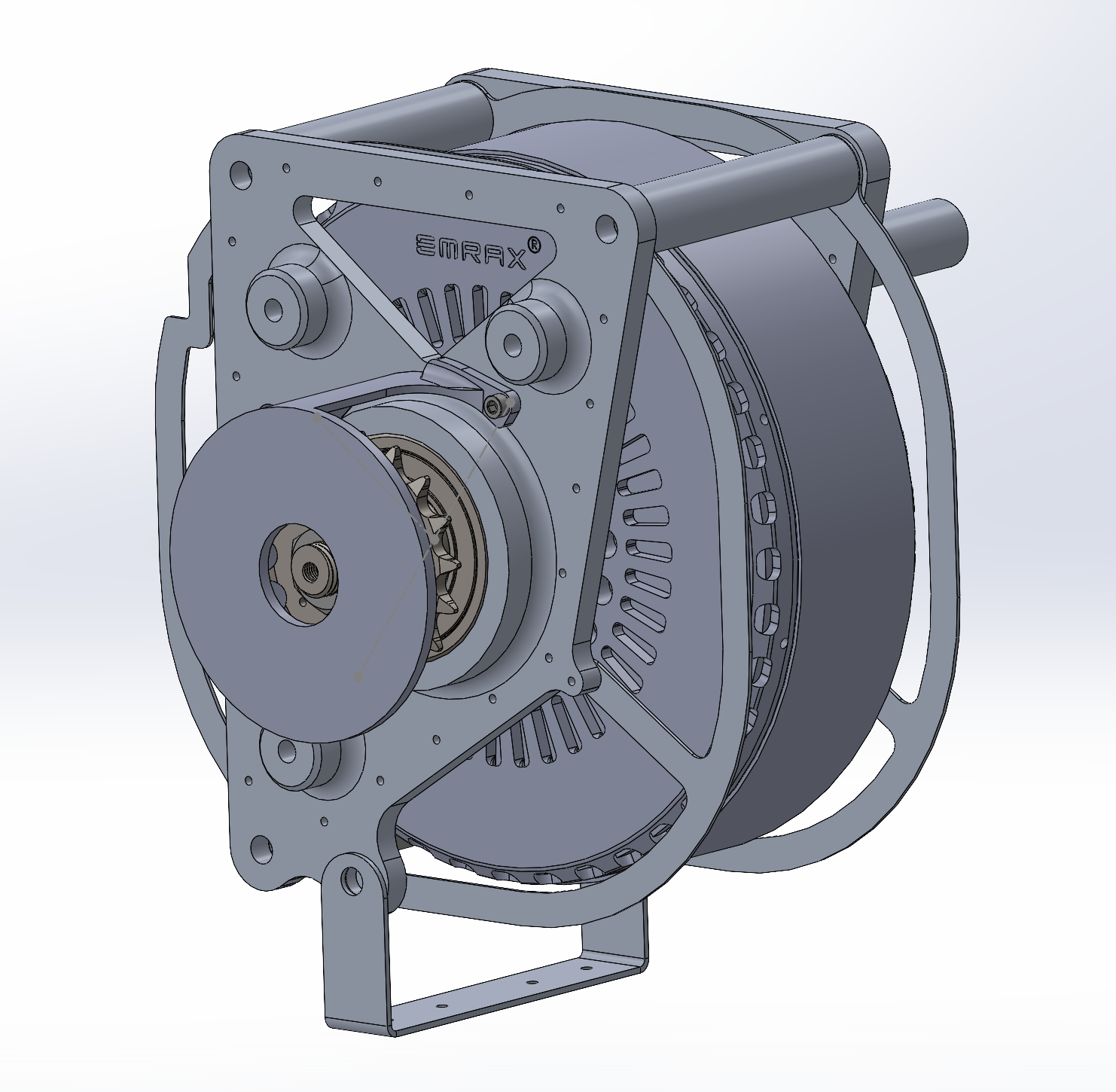 Motor mount CAD detail