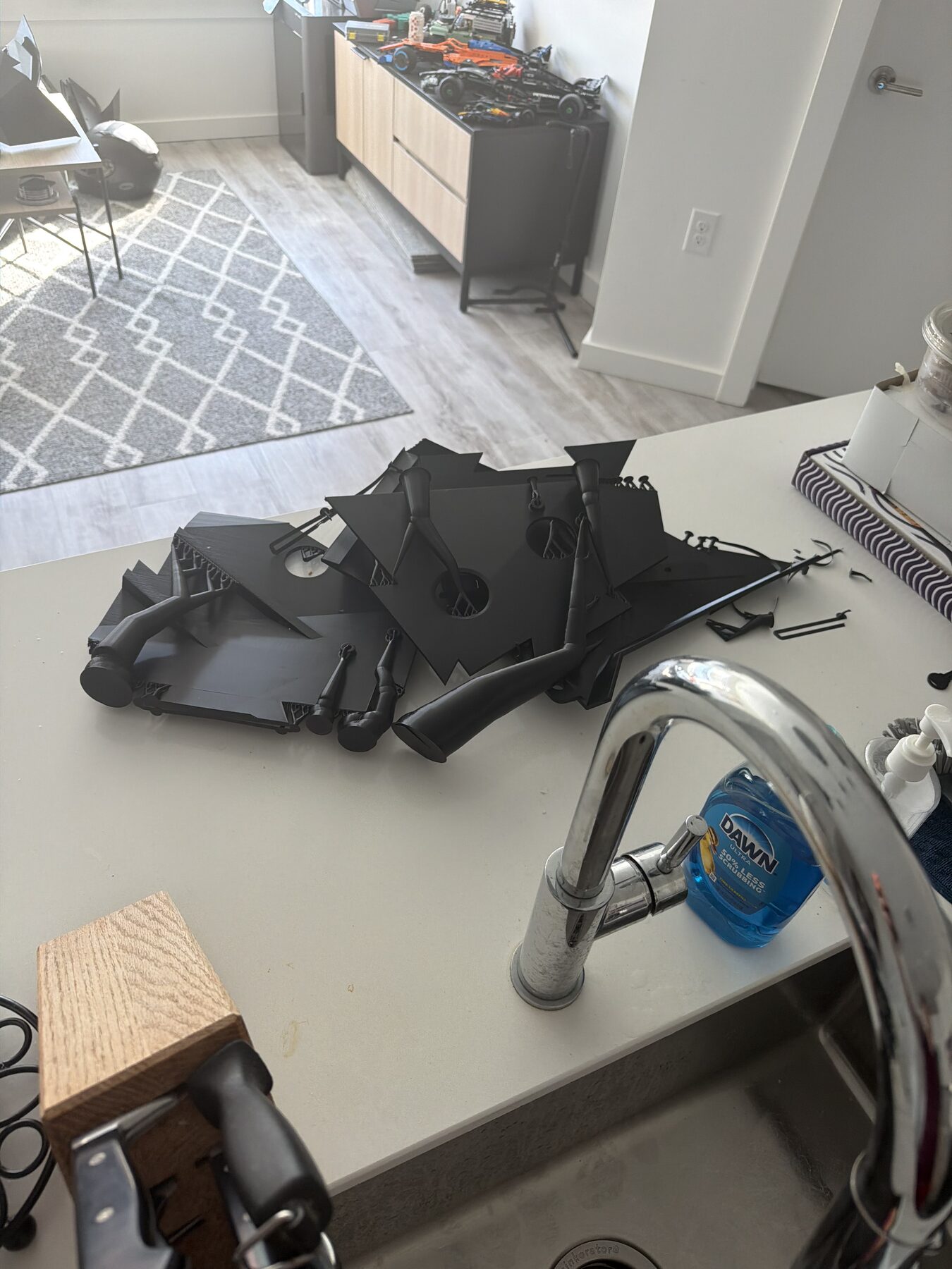 Side fairing fresh off the printer