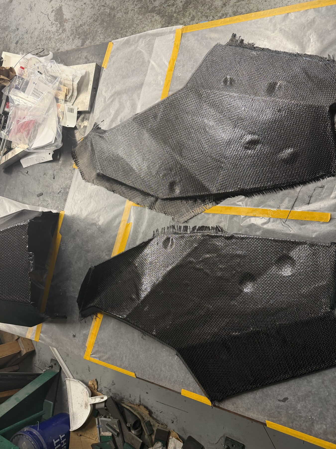 Side fairings set 2