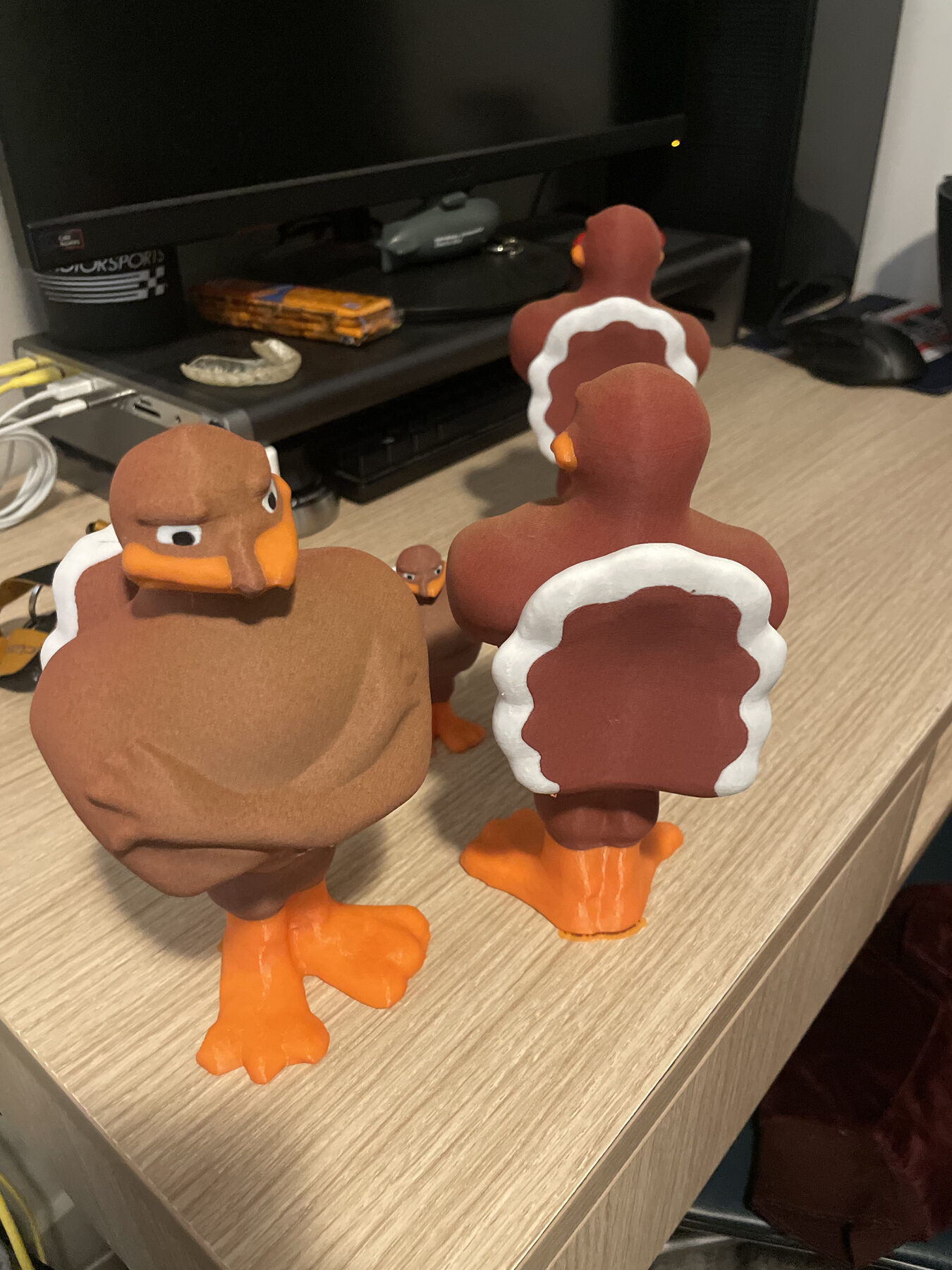 Hokiebird in sunburst orange
